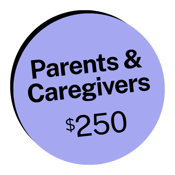 Together with Parents & Caregivers   (50 minutes/virtual)