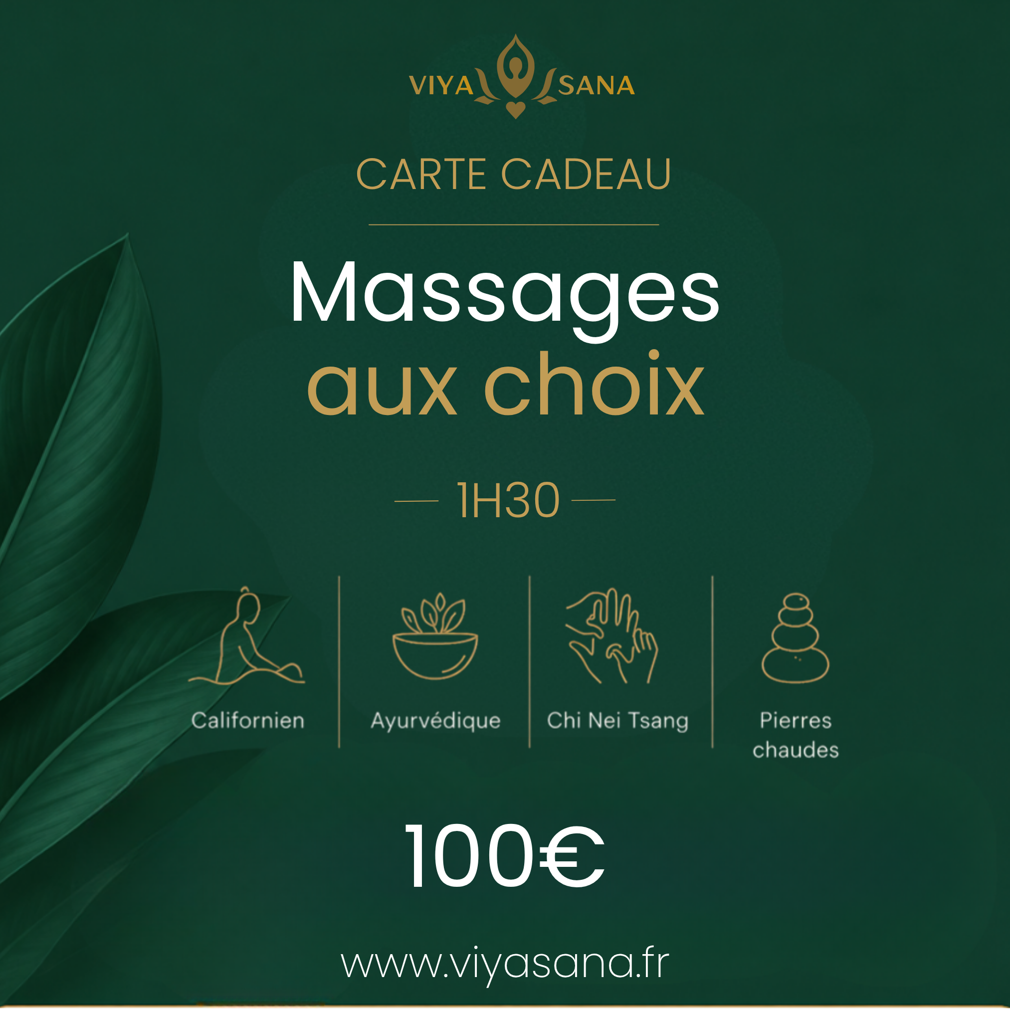 Massages aux choix 1h30