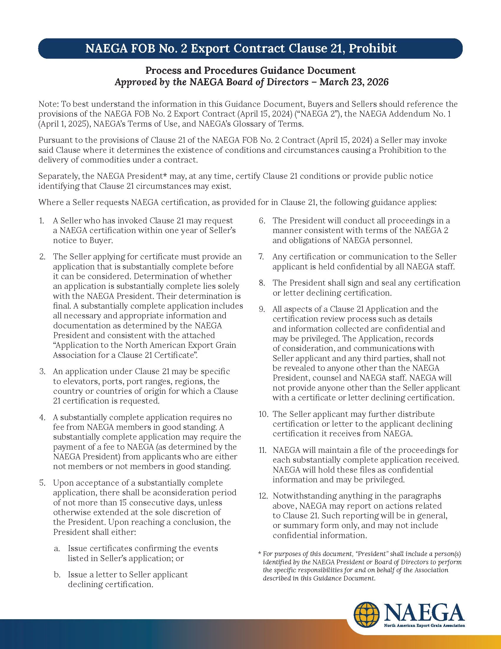 Clause 21 Guidance Page 1 Image