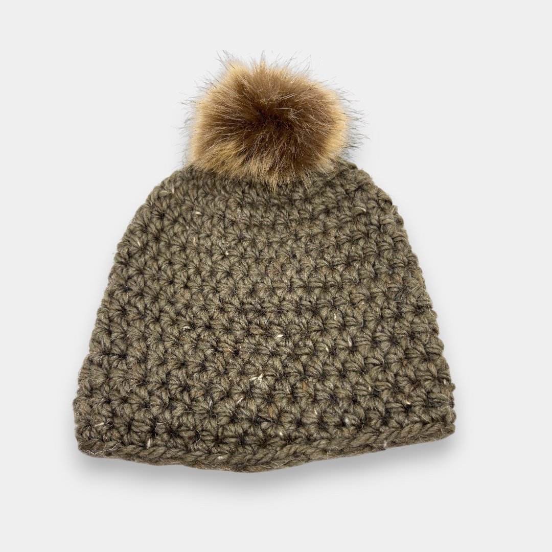 Flax Beanie Hat