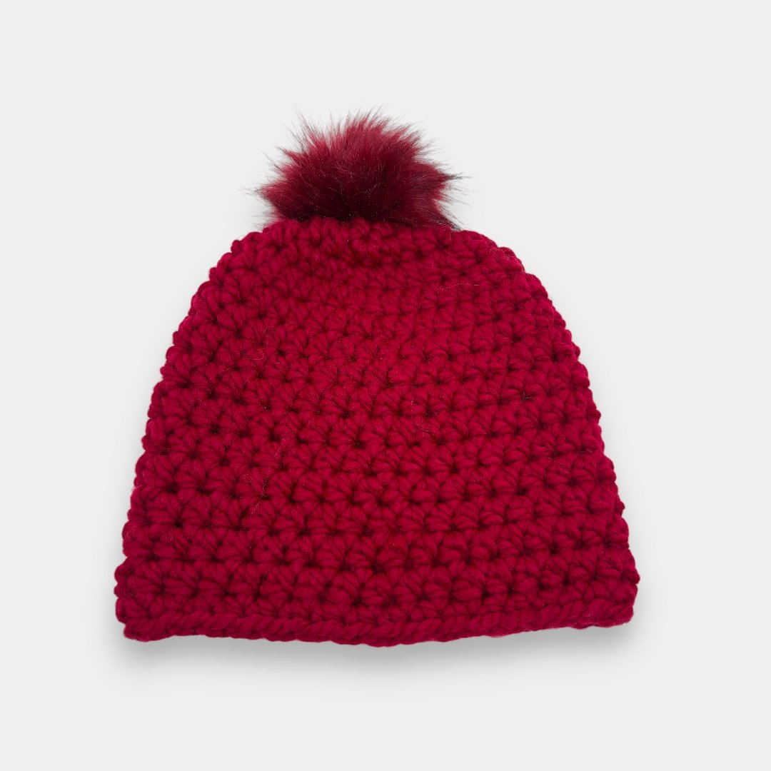 Cranberry Beanie Hat