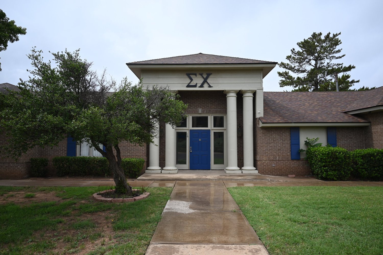 Front approach.