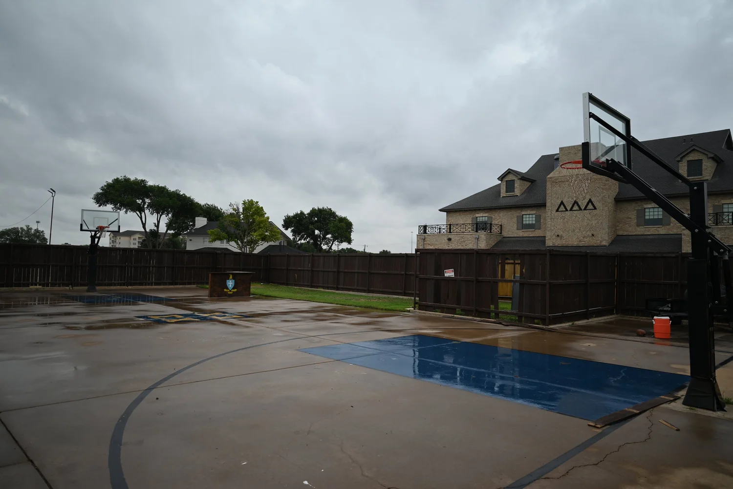 Outdoor brotherhood space.