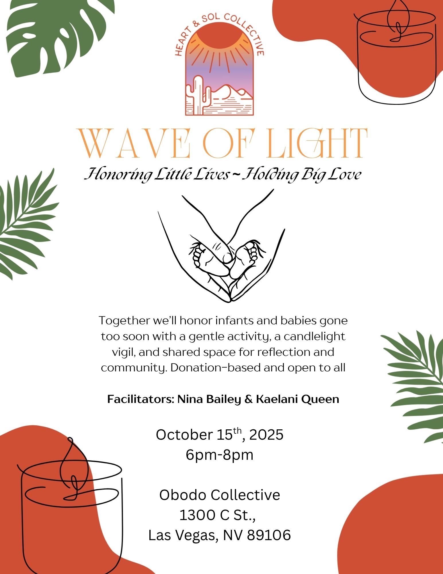 Wave of Light: Honoring Little Lives- Holding Big Love