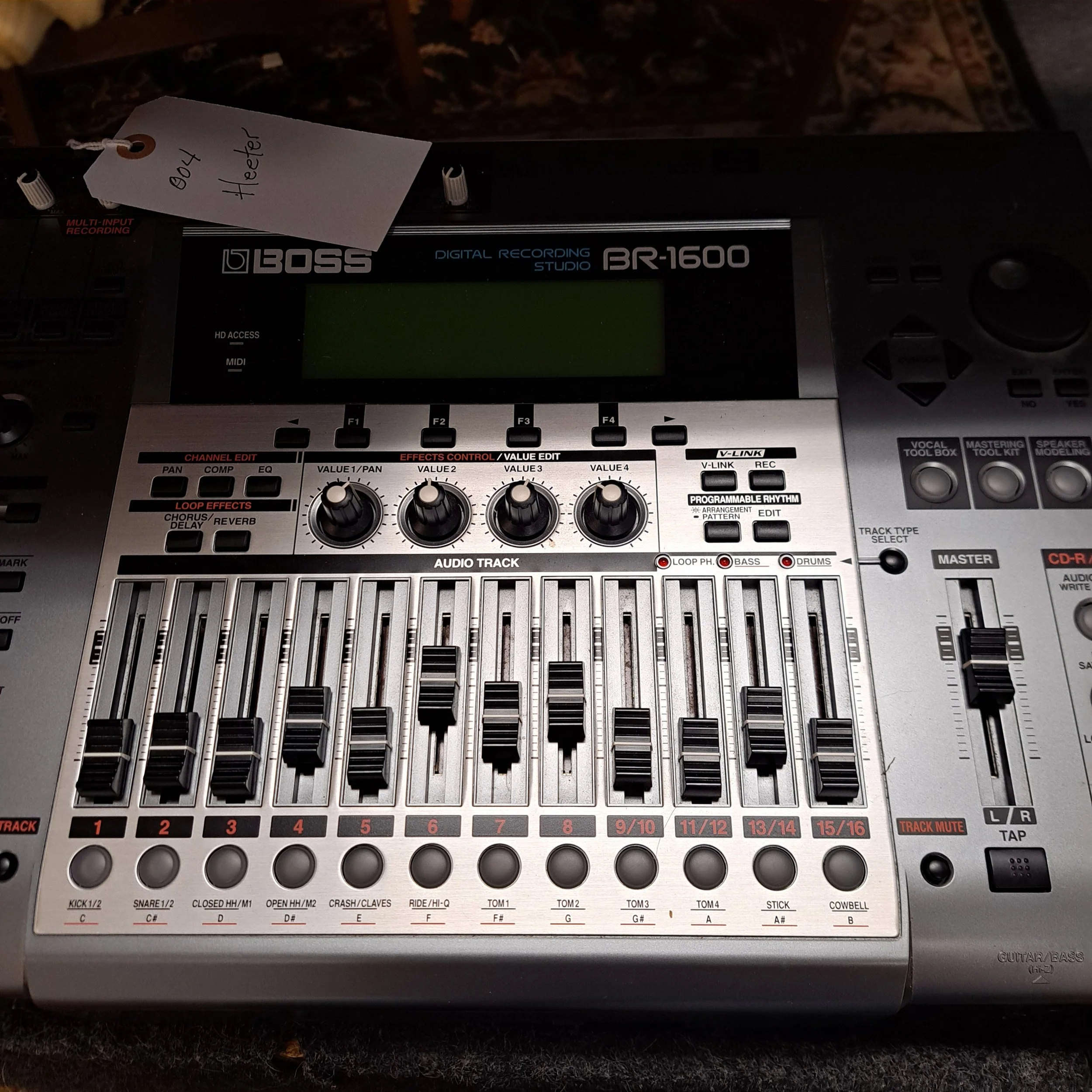 BOSS BR1600 CD TRACK RECORDER