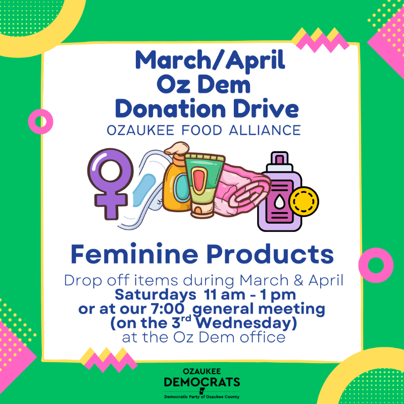 Donation Drop-Off & Nomination Signatures