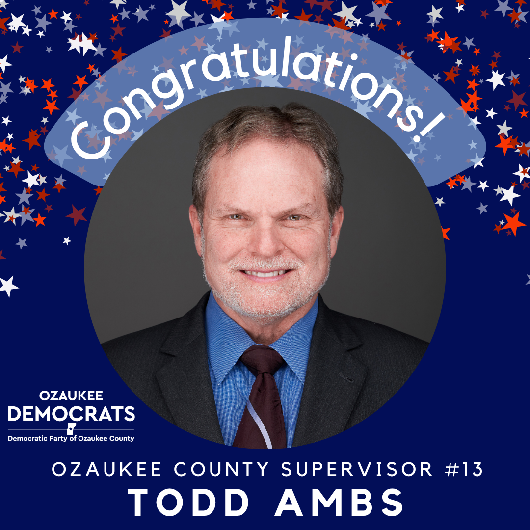 Todd Ambs, Ozaukee County Supervisor