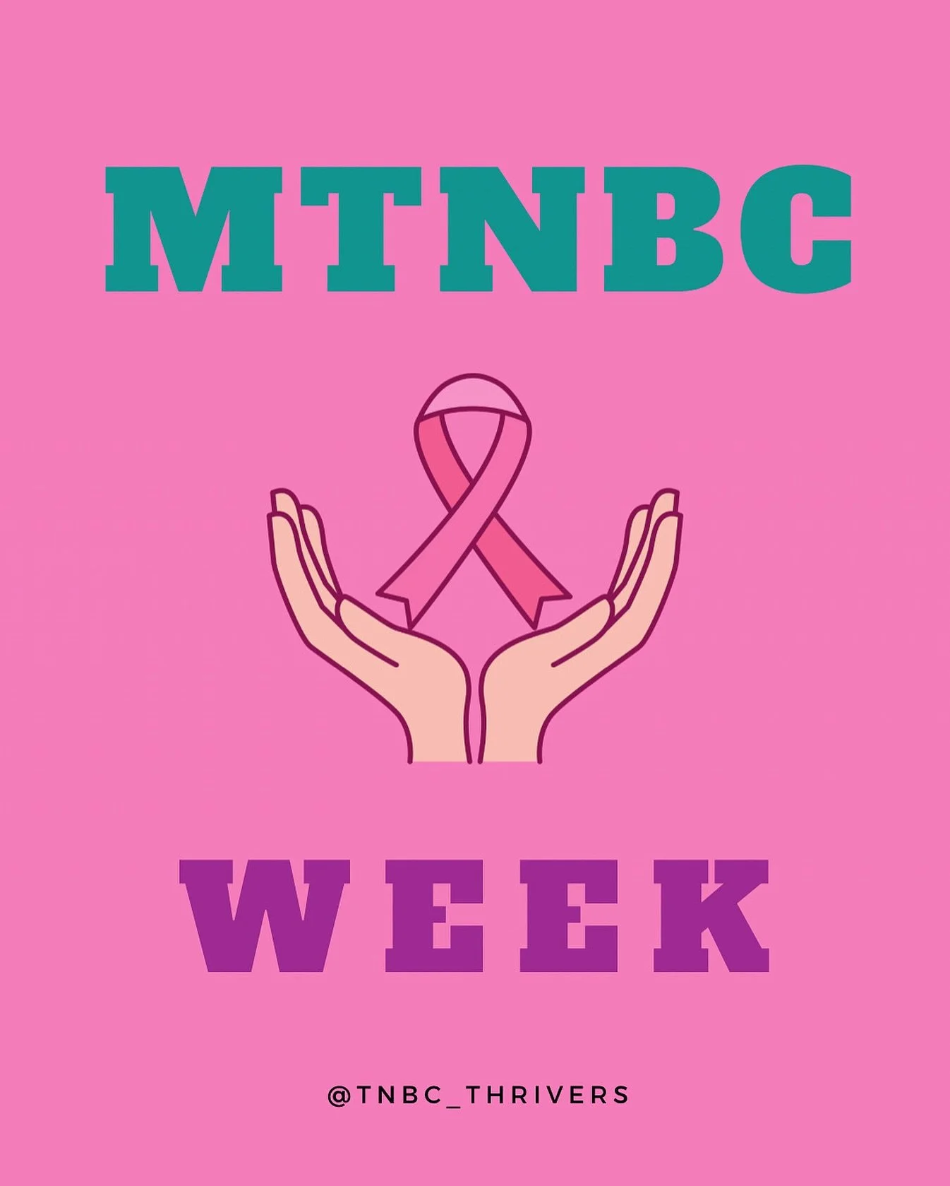 ✨MTNBC WEEK✨

Today is Metastatic Breast Cancer Day AND the kick off of our annual BCAM series MTNBC week!

#mtnbcweek is a series we started in 2020 to spotlight the thrivers in our community with metastatic triple negative breast cancer

In our FIF