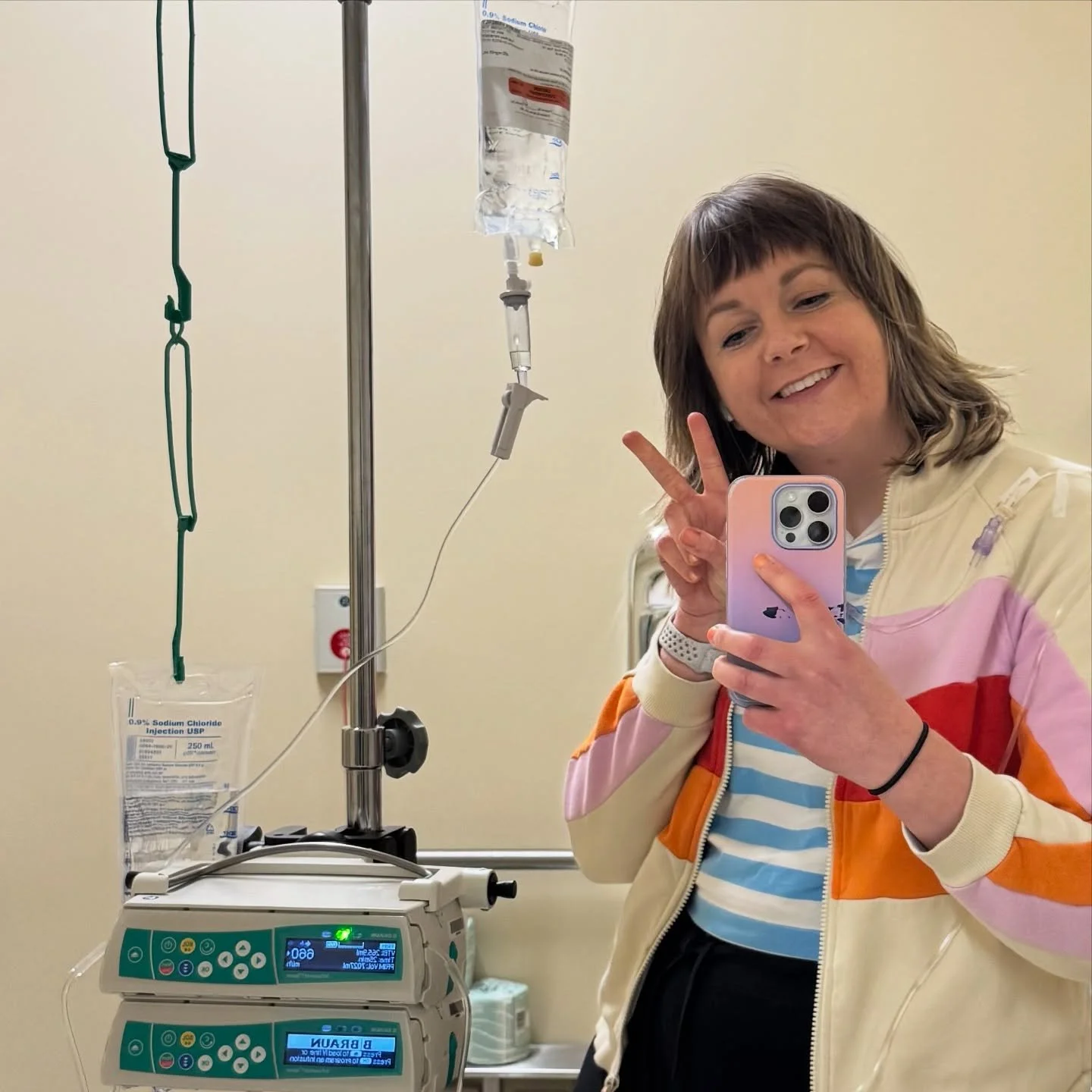 Hi! My name is Kim Sielbeck (@kimsielbeck), I&rsquo;m a mom, a wife, and an illustrator. I was diagnosed with de novo metastatic TNBC five months after having my first baby. My boobs shapeshifted so much during pregnancy/breastfeeding that I never as