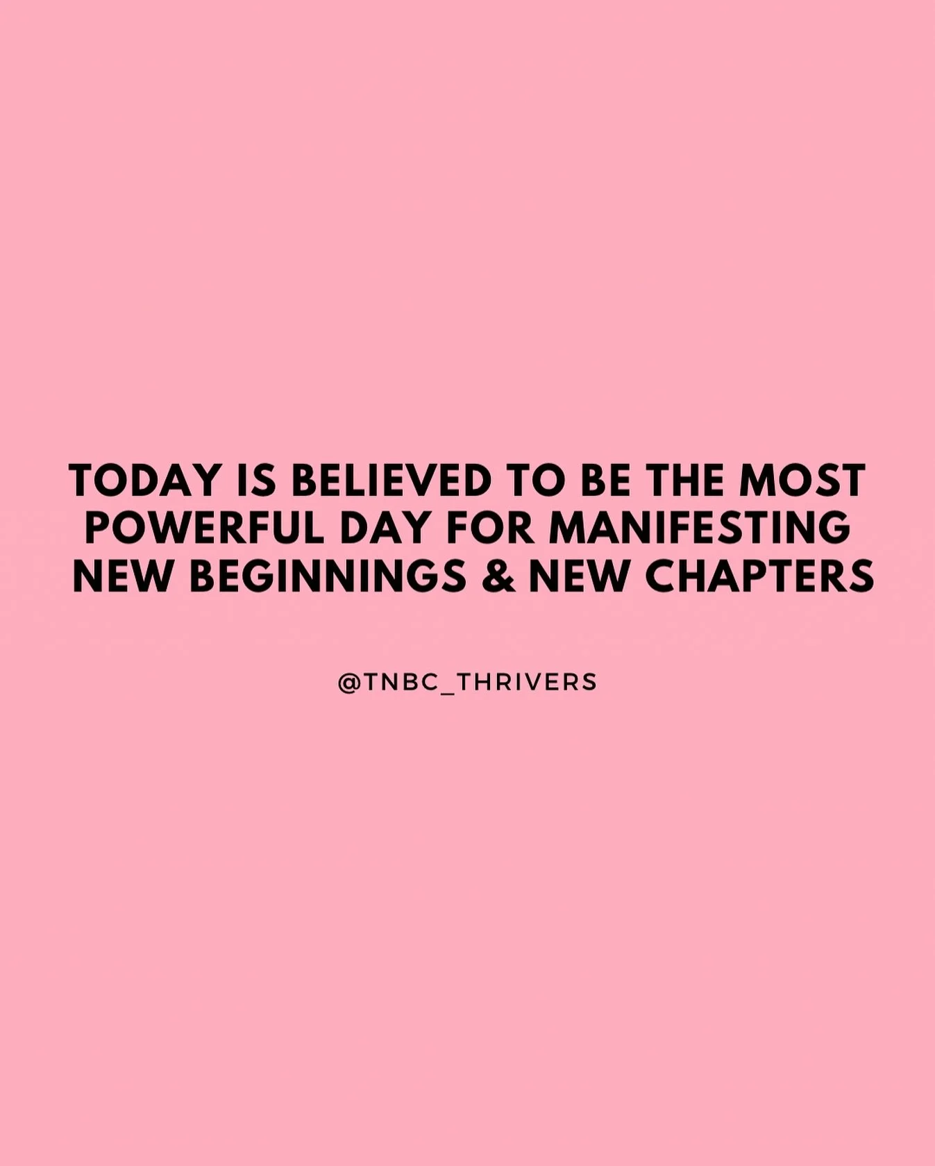 Today is considered the be the most powerful day to manifest what you want and set intentions✨

A day to write down your wishes, focus on gratitude &amp; positivity on what you already have, and know that what you&rsquo;re manifesting is already on i