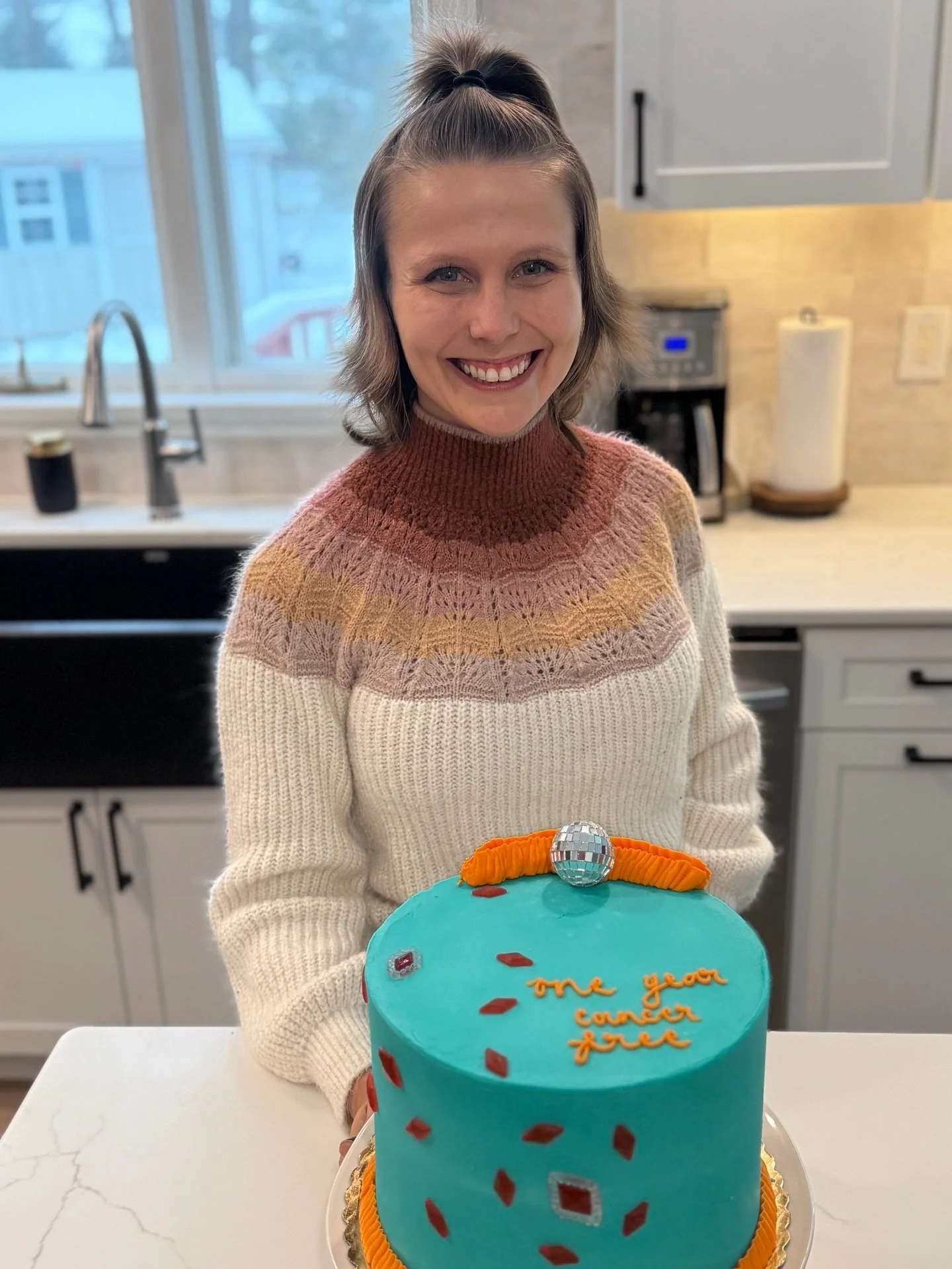 My name is Ashley (@ashleyhendley_), and I was diagnosed with TNBC in May 2024 at age 30

I found a small lump near my armpit while showering, and a second one a few weeks later. Because of my strong family history of breast cancer, I was thankfully 