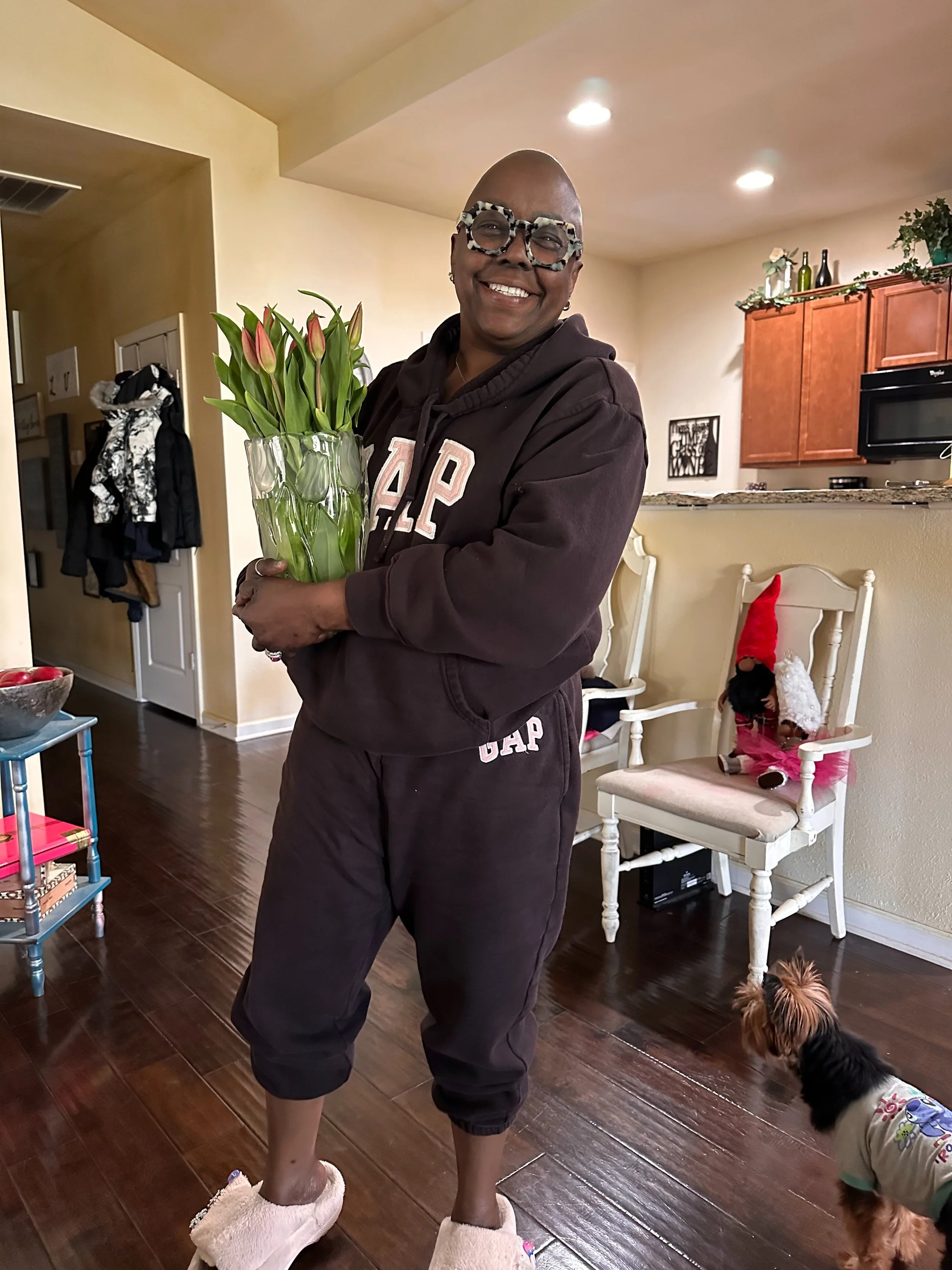 I&rsquo;m overflowing with joy as I share the incredible news I just received from my breast surgeon!

The pathology results from my recent procedure are in, and they confirmed that absolutely no residual invasive cancer cells were found in the breas