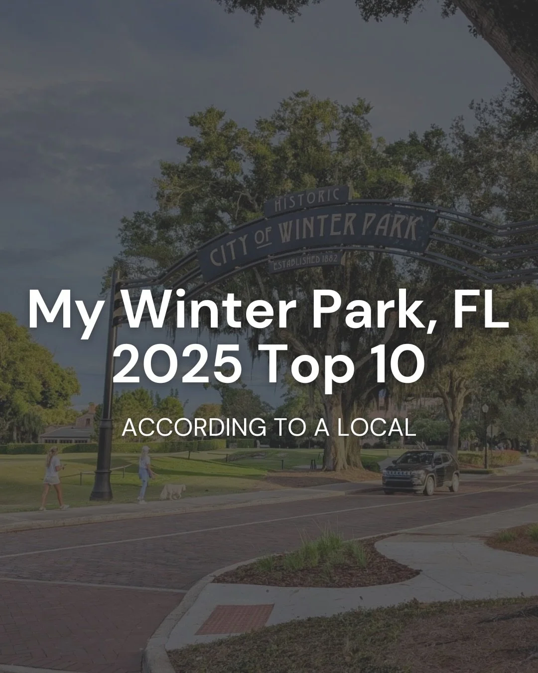 My top 10 local spots in Winter Park, Florida in 2025&hellip;

This was so fun to think through! Winter Park has so many amazing businesses, things to do, etc that it was honestly really hard.

Do you agree or disagree with my rankings?? Let me know 