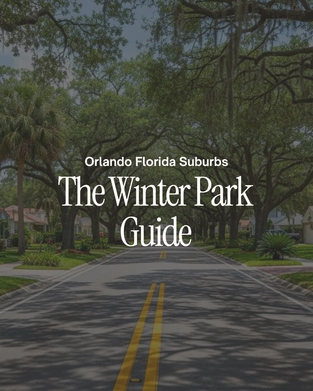 Everything you need to know about Winter Park near Orlando, Florida.

Comment WINTER PARK and I'll send you what's currently for sale.

Winter Park is one of those areas that people discover and immediately wonder why they did not look here sooner.


