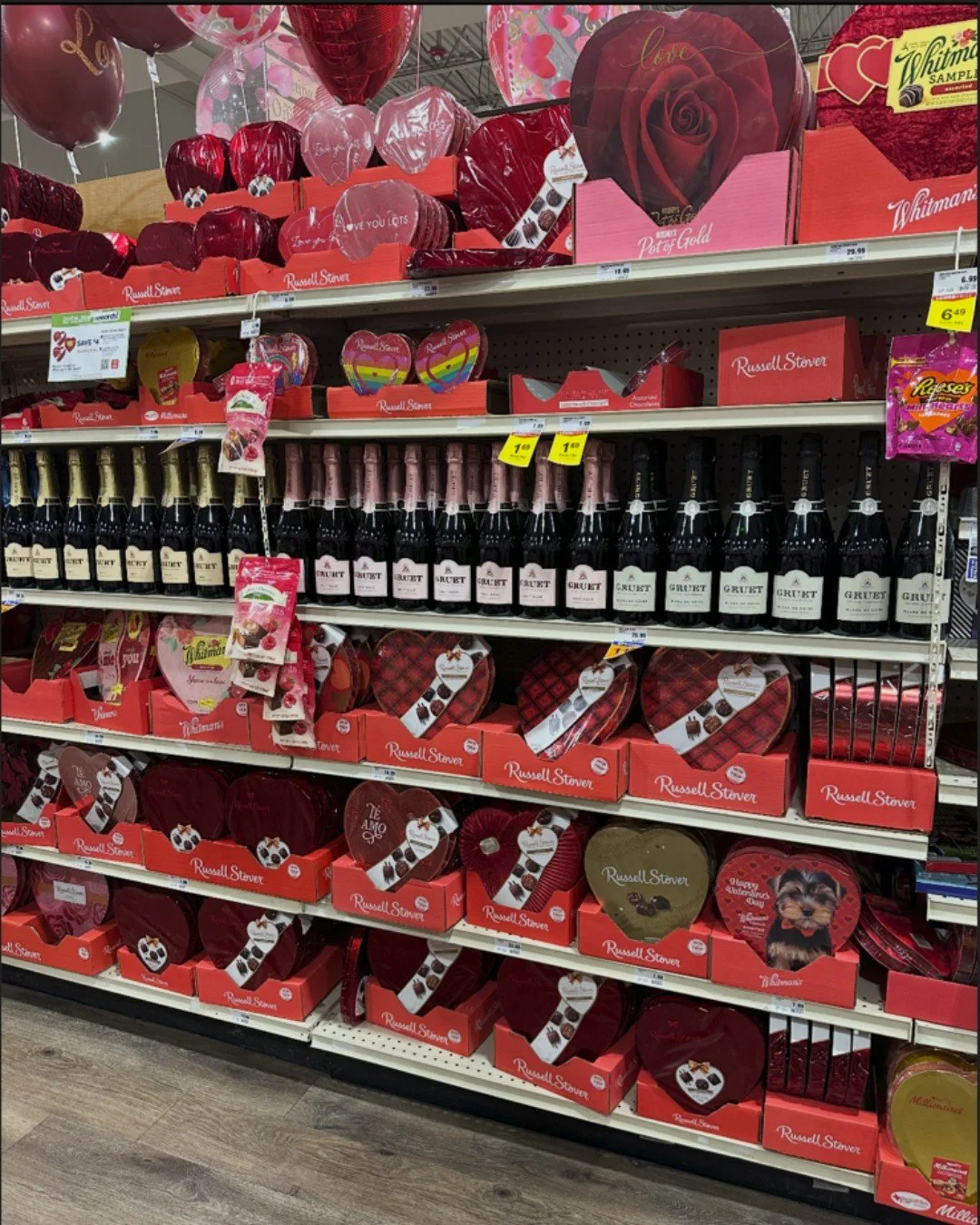 Heard this was the aisle cupid shops on🍾💌🤭