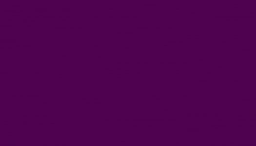 A solid purple background.