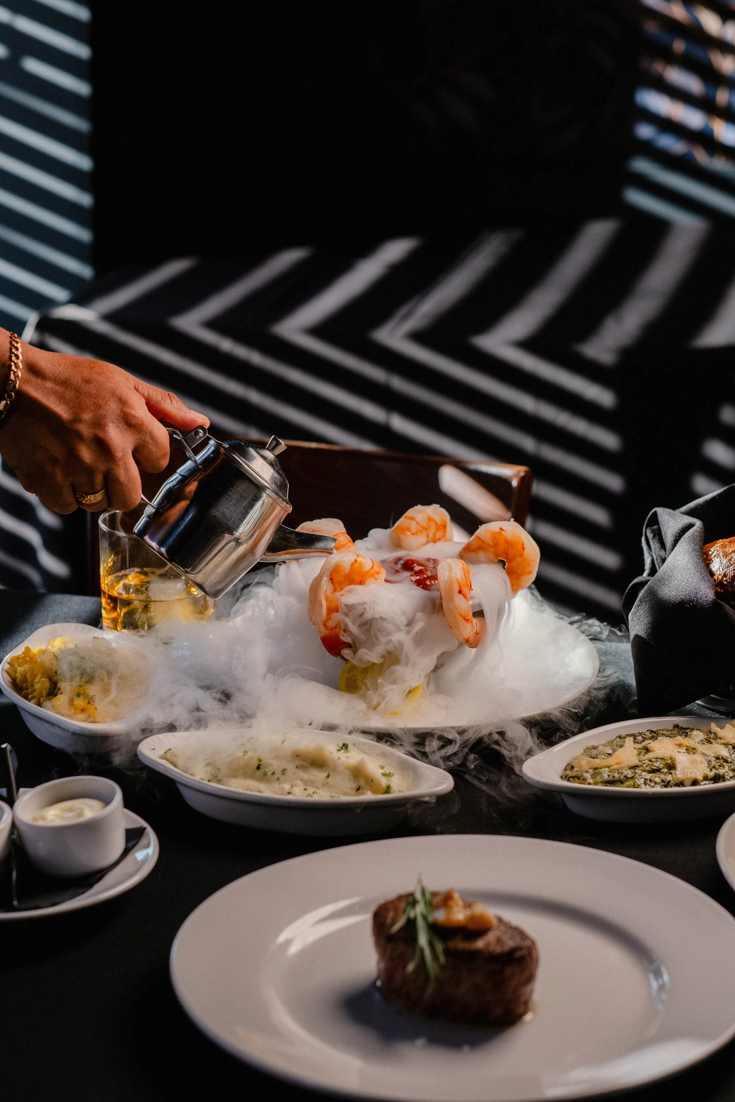 chilled prawn cocktail