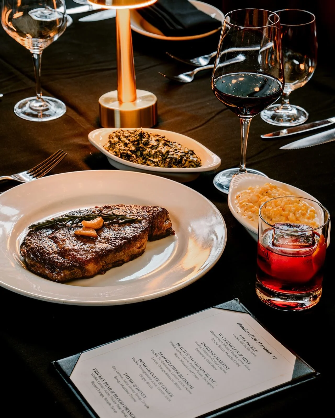 A perfectly set table at Prime Steakhouse &amp; Martini Garden in Walnut Creek, CA 🥩

Reserve your table and experience Prime 

#walnutcreek #steakhouse #bayarearestaurants #downtownwalnutcreek #steakdinner