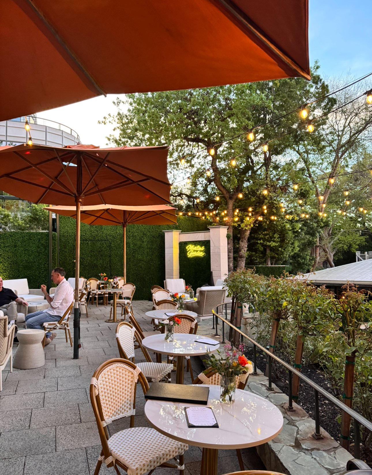 Martini Garden outdoor space
