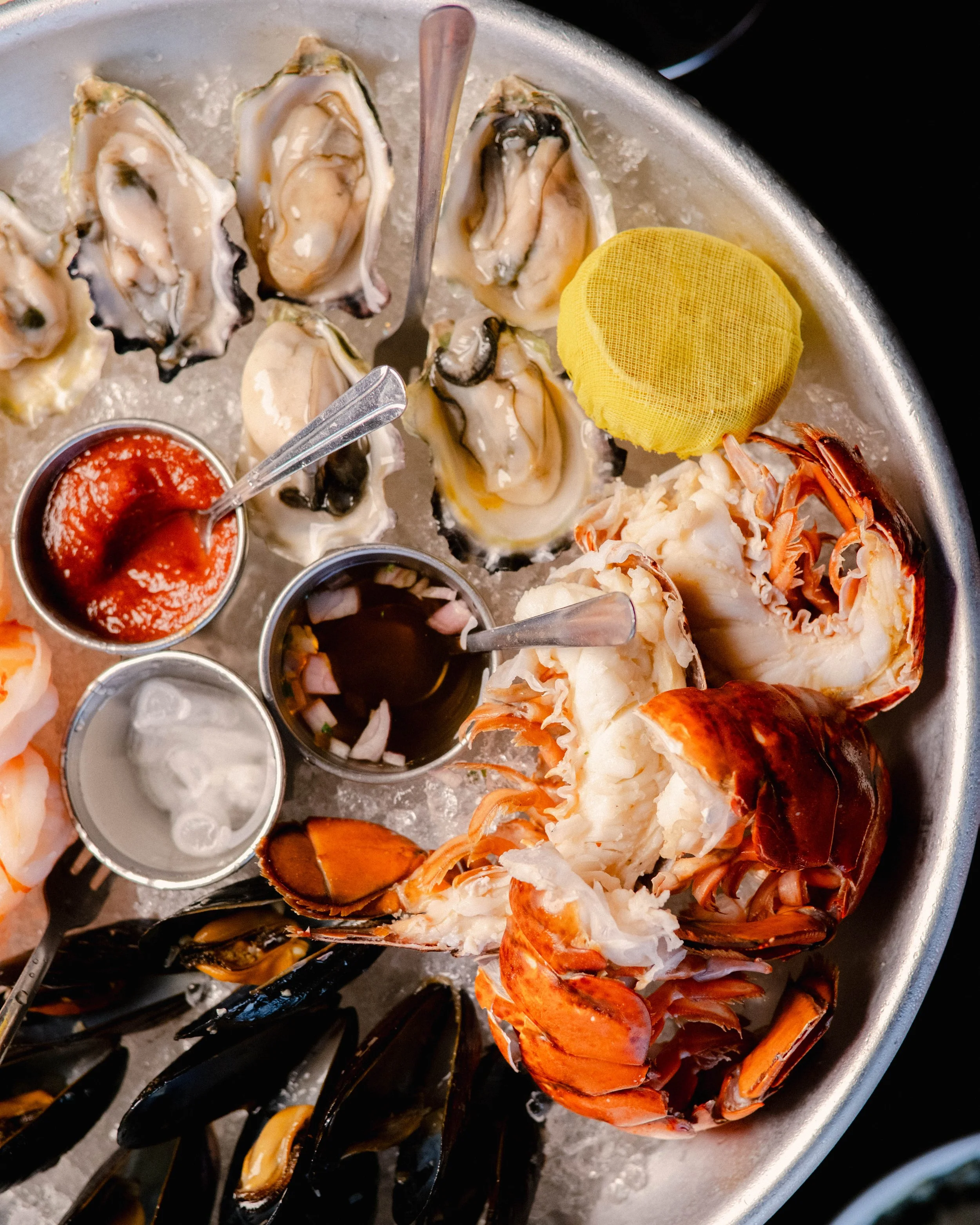seafood tower