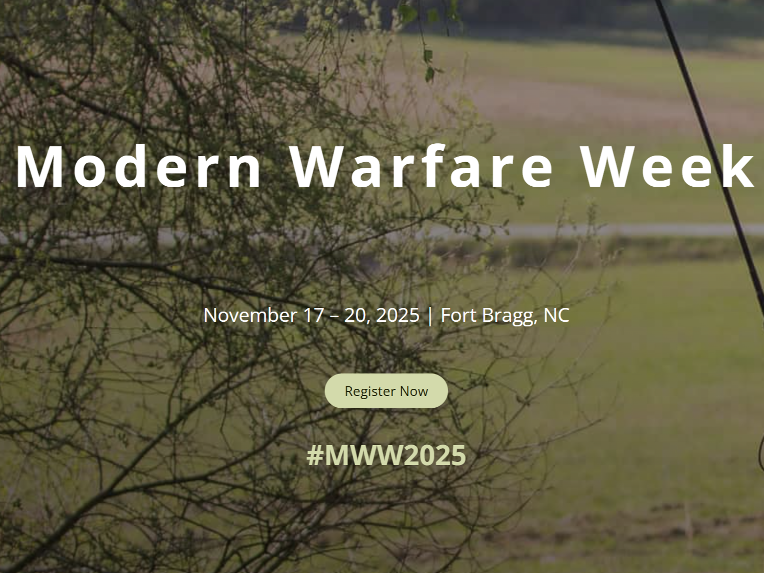 Modern Warfare Week 2025