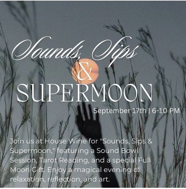Sounds, Sips, & Supermoon!