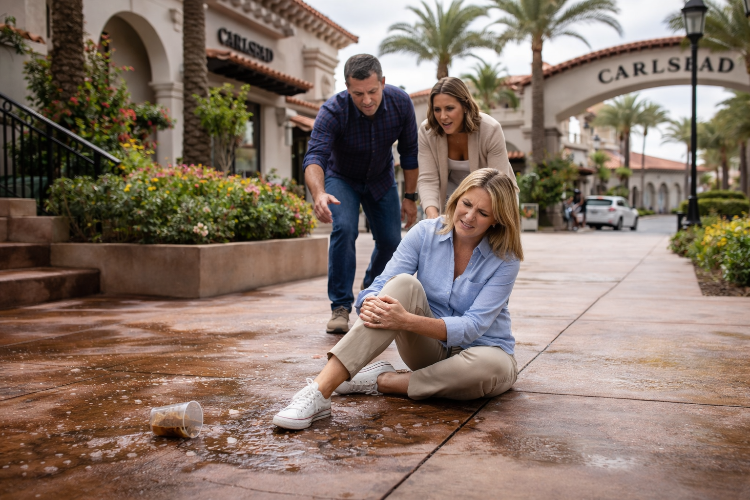 Slip and Fall Injuries in Carlsbad: Who Is Liable and How to Protect Your Claim