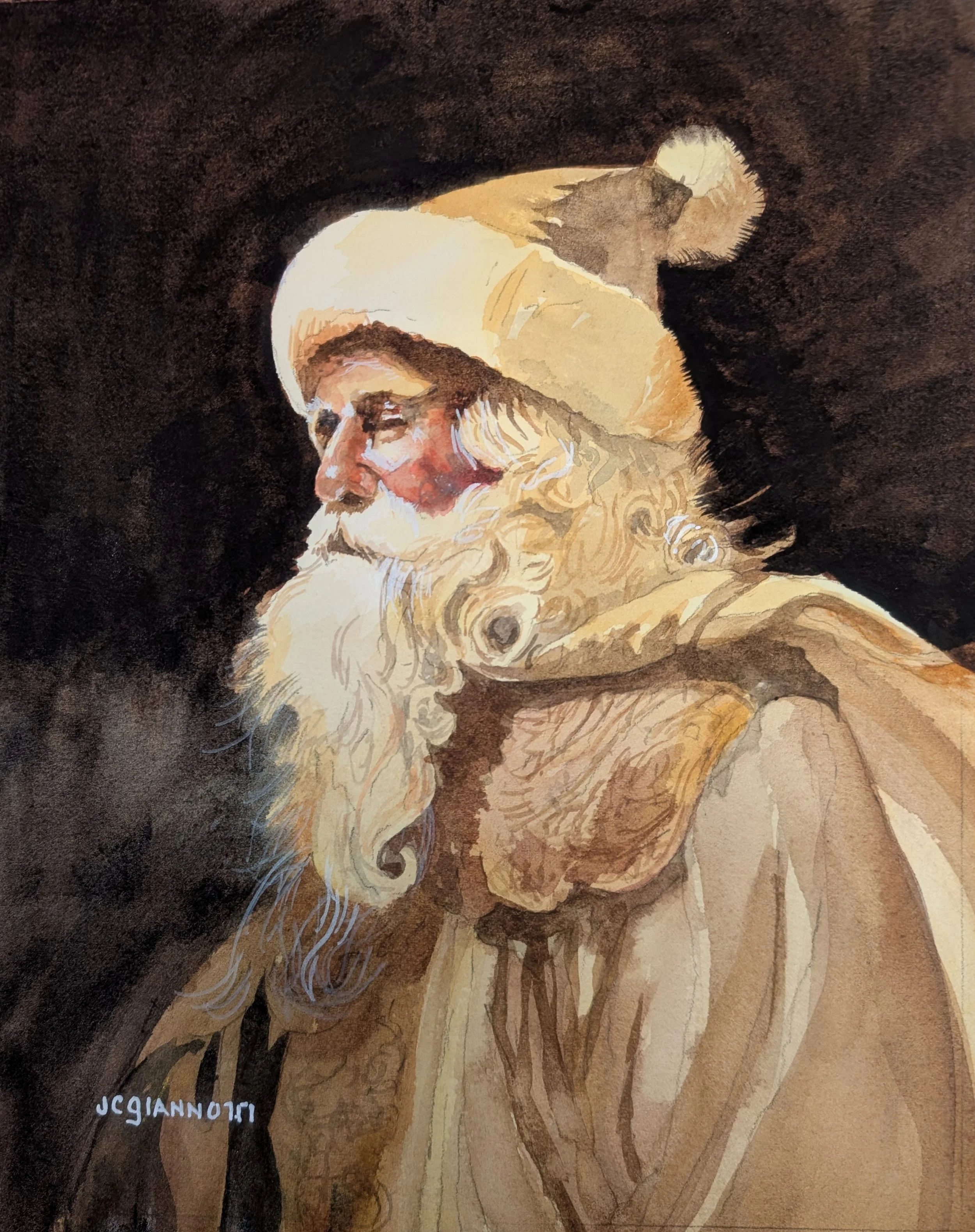 The Golden Beard of Winter