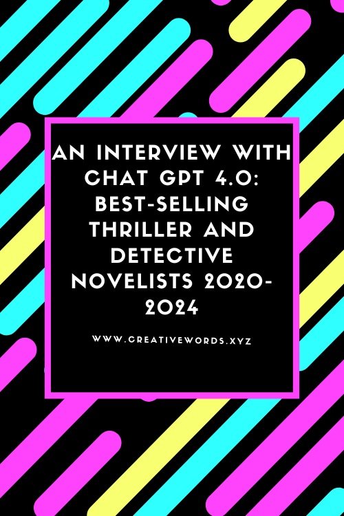 The Best-Selling Thriller and Detective Novelists of 2020-2024