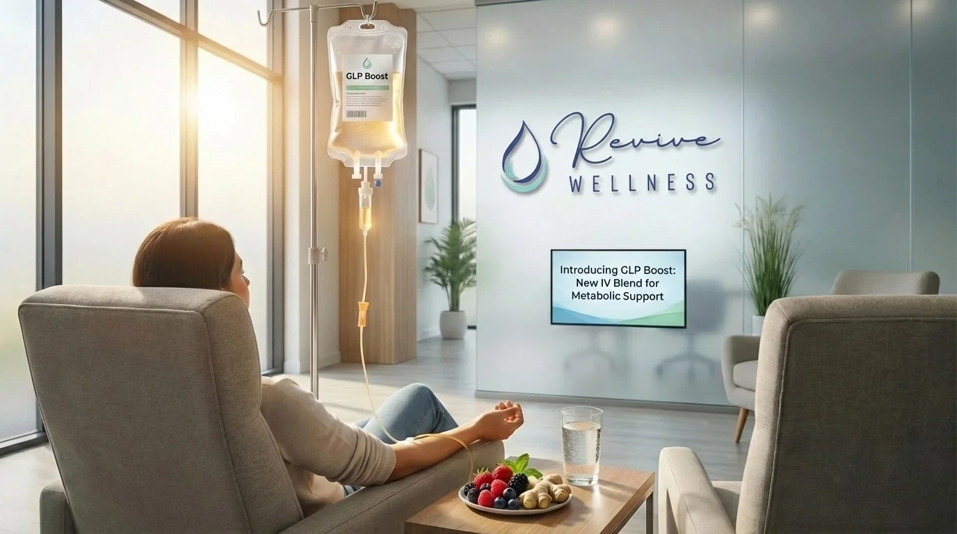 Introducing GLP Boost: Revive Wellness's New IV Blend for Metabolic Support