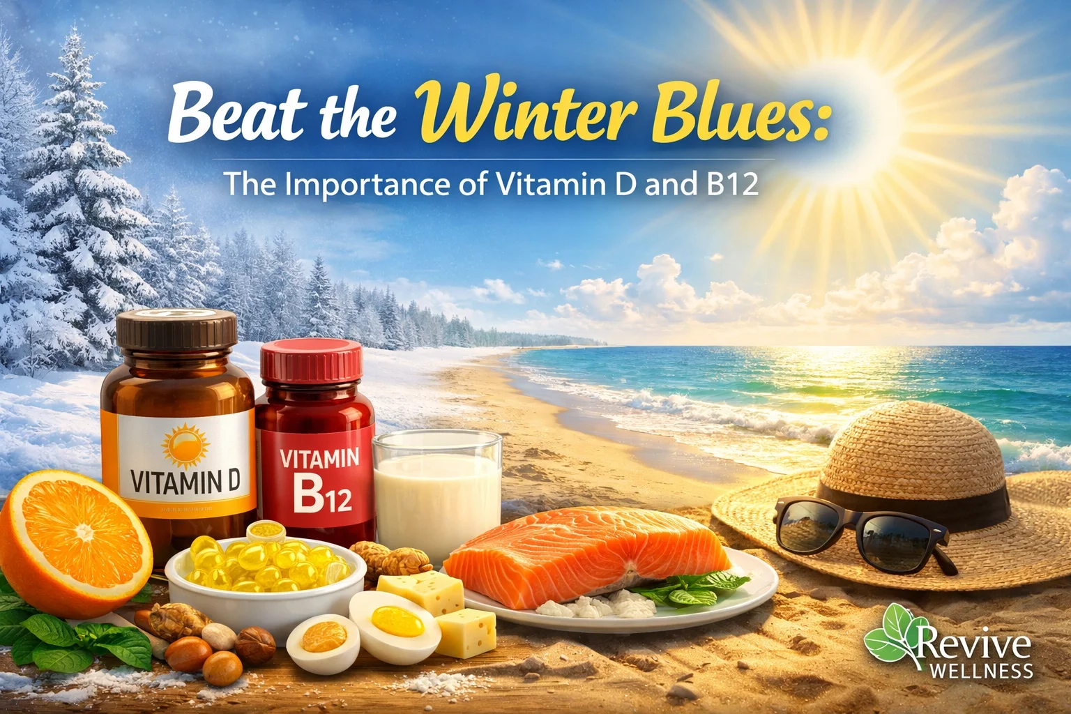 Beat the Winter Blues: The Importance of Vitamin D and B12