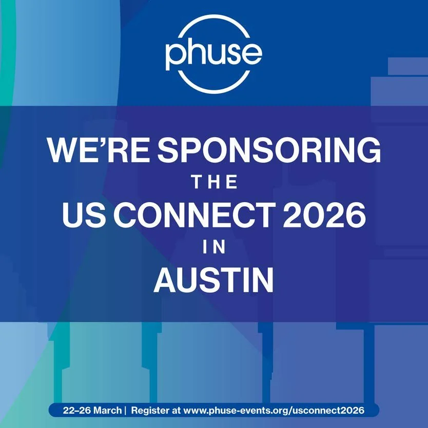 A promotional graphic for Phuse's sponsorship of the US Connect 2026 event in Austin, occurring from March 22 to 26, with event registration details.