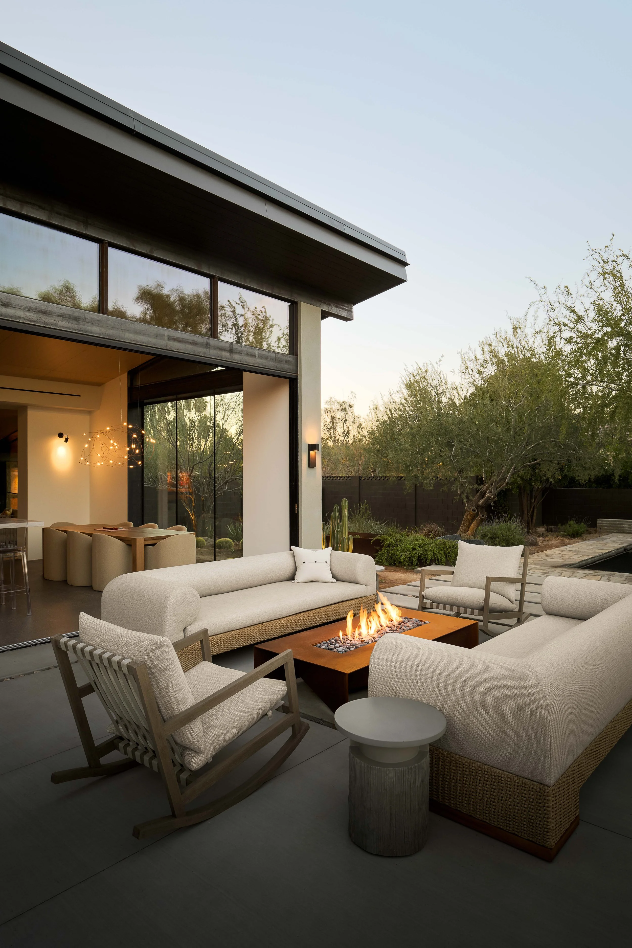 Red Modern Sunset Hour 