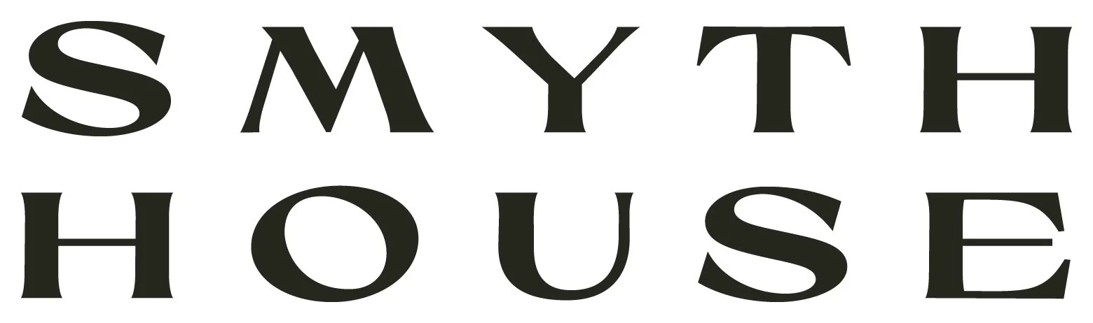 Text that reads 'SMYTH HOUSE' in large black font on a white background, with 'SMYTH' on top and 'HOUSE' below.