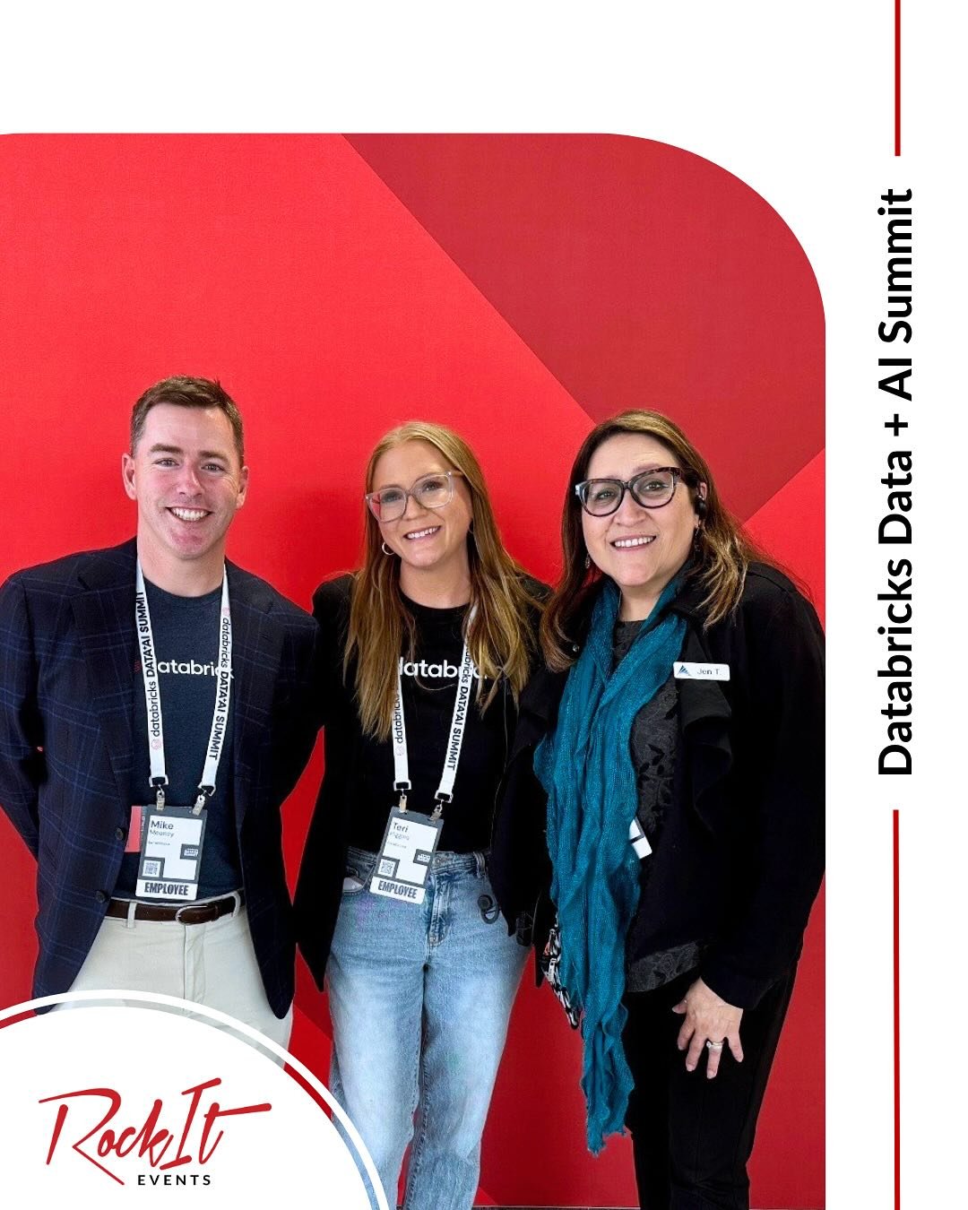 Last week, RockIt Events was proud to support Databricks at their Data + AI Summit in San Francisco. 👏🏼

From pre-event planning to onsite execution, our team brought their A-game in roles including sponsor management, content planning, project man
