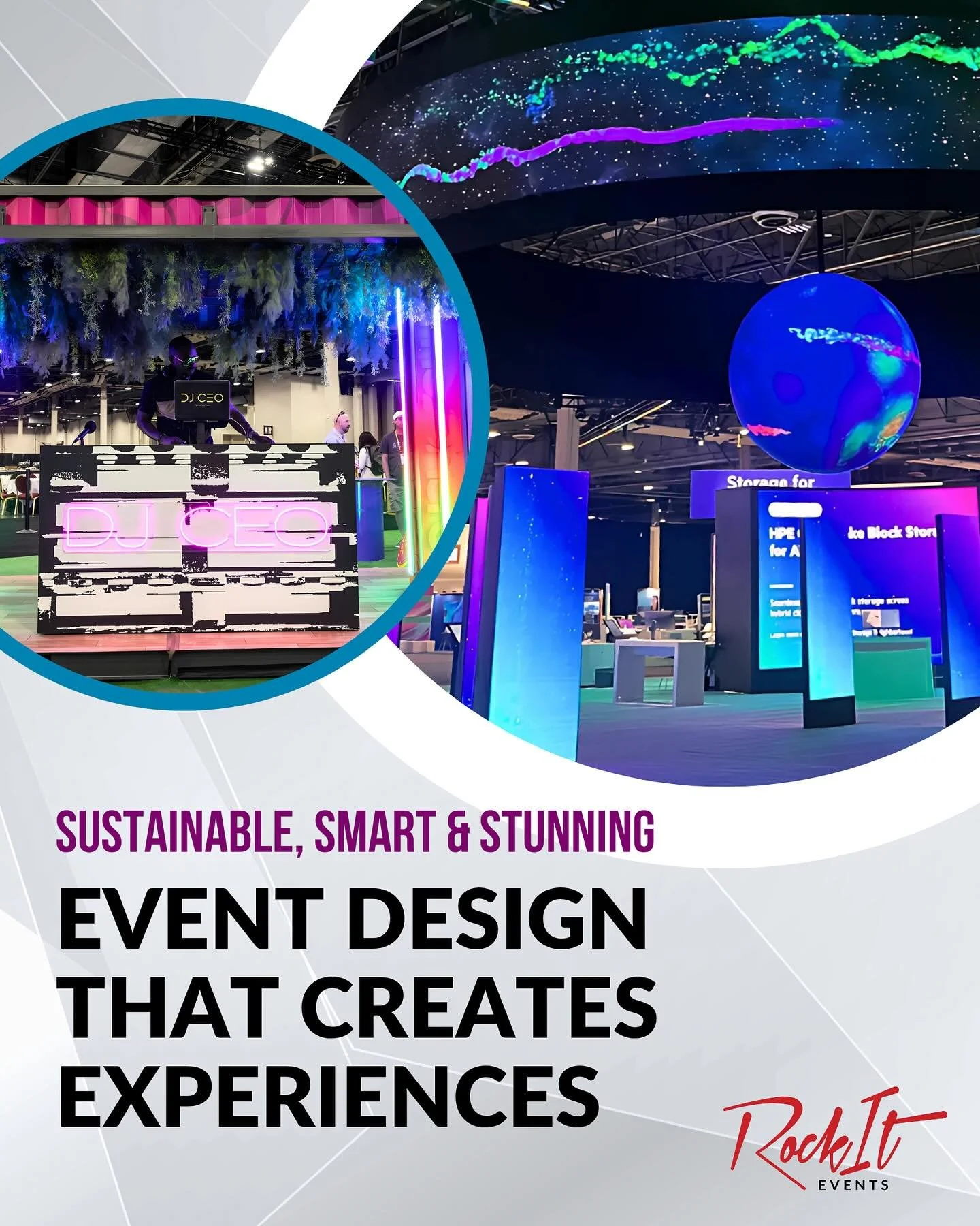 Event signage is getting smarter, greener, and more engaging.💡♻️ 👏🏼 From interactive displays with AI and AR to solar-powered and recyclable materials, design is becoming an experience. Immersive elements like app integration, subtle lighting, and