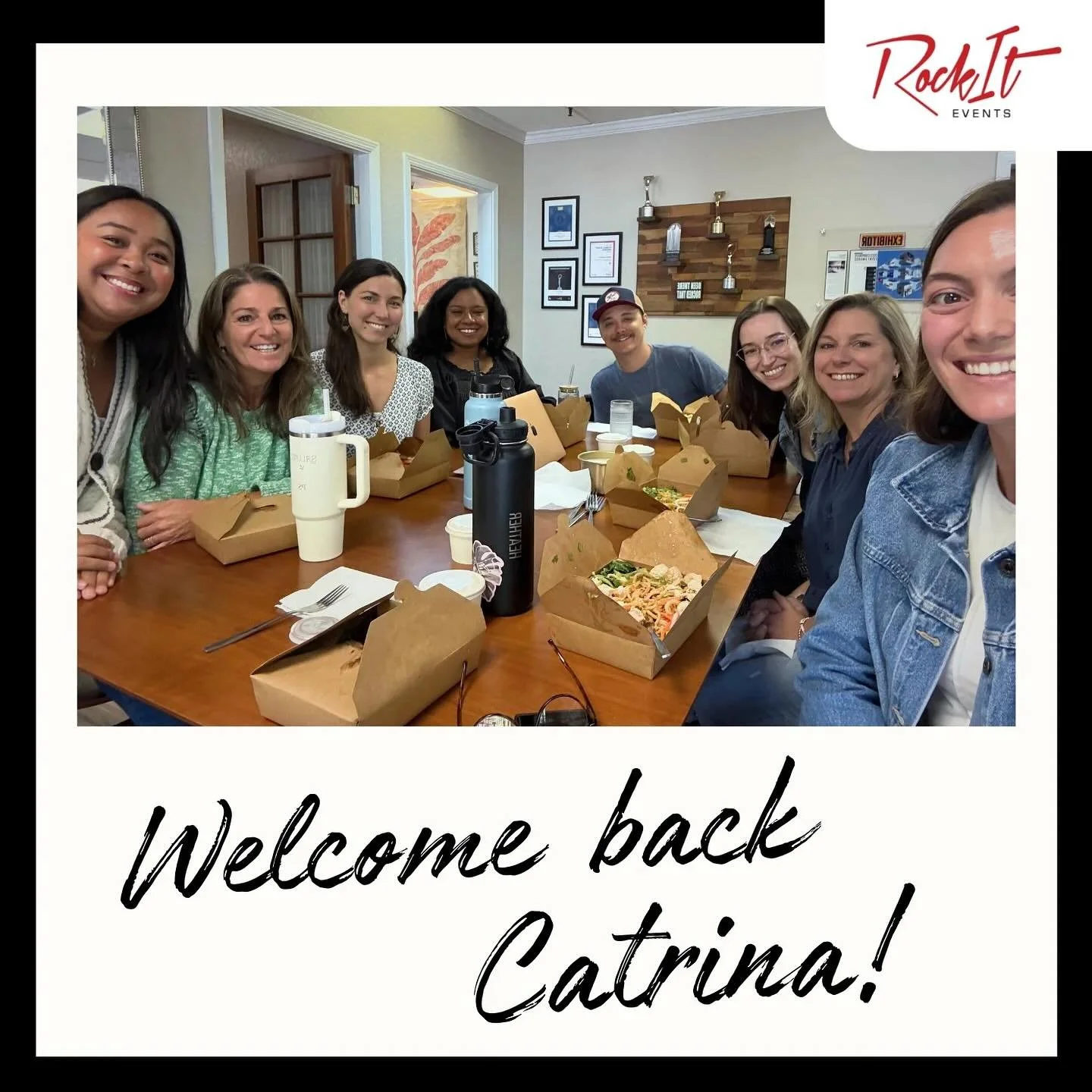 We&rsquo;re so excited to welcome back our incredible project manager, Catrina, from maternity leave! We truly missed her and are beyond happy to have her back with us. 💕

 #RockItFamily #DreamTeam #PlanItRockItRepeat