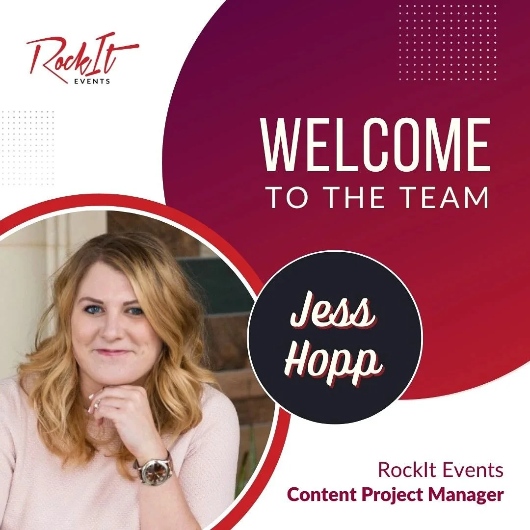 We&rsquo;re thrilled to welcome a new rockstar to our growing RockIt Events team!

✨ Jess Hopp joins as Event Content Manager at Databricks, crafting epic content for the Data AI Summit and the global World Tour.

We&rsquo;re beyond excited to see th