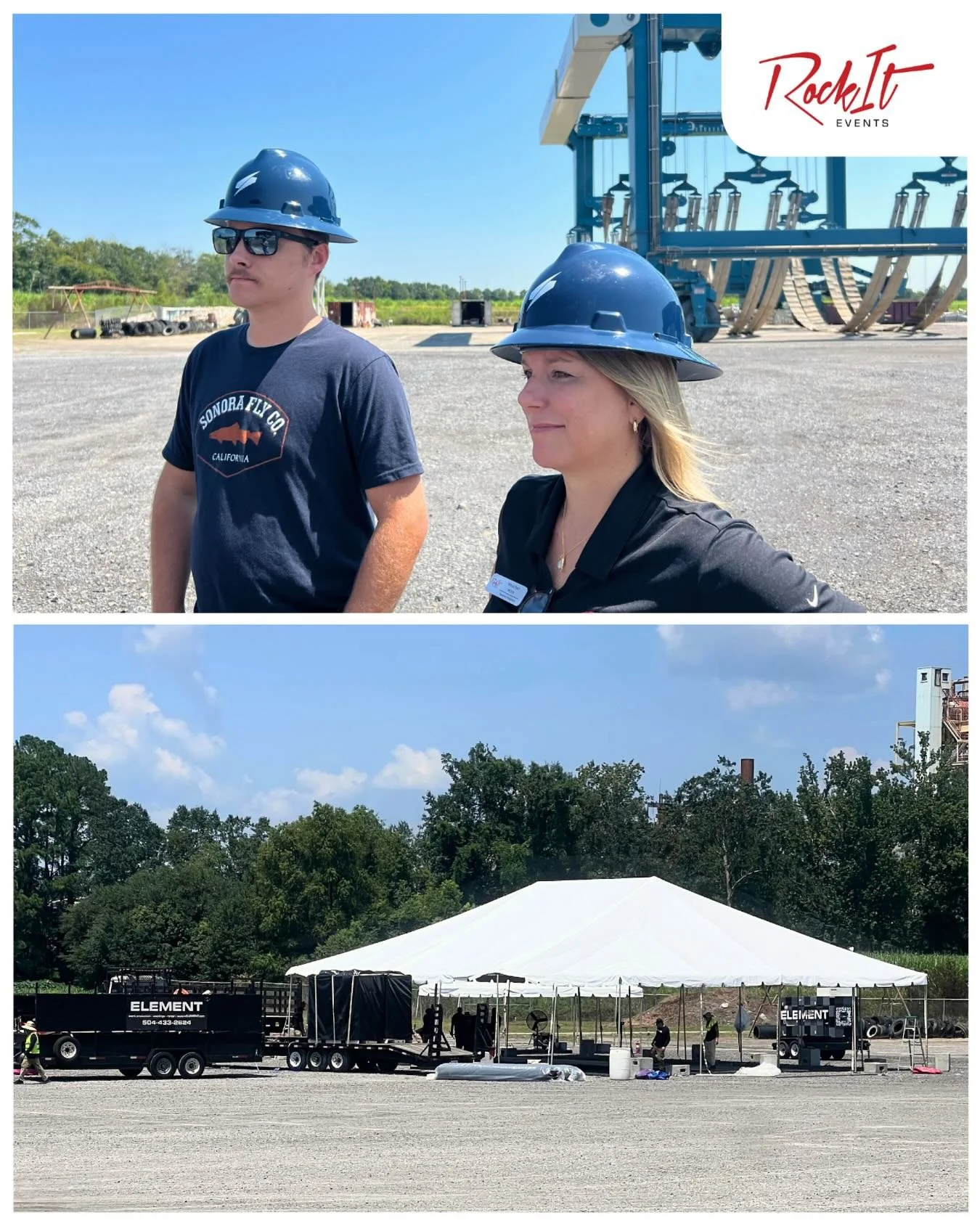 ✨ Big things are happening this week! ✨

We&rsquo;re on the ground with our Event Lead, Project Manager and CAD Designer loading in a massive tent for a brand-new client.

Stay tuned, more details coming next week! 

#RockItEvents #EventProduction #B