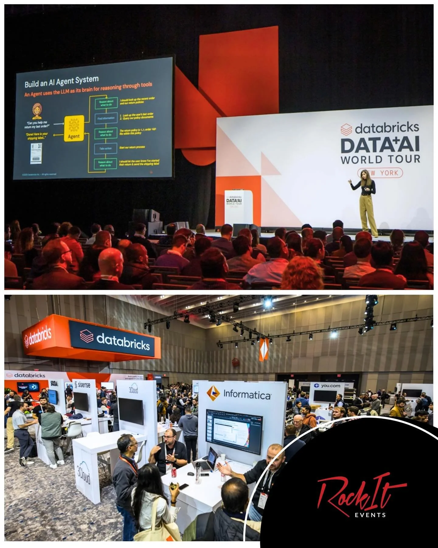 Last week&rsquo;s Databricks World Tour stop in New York brought incredible energy, and our RockIt Events team was proud to support key pieces of the experience. From managing content and speakers to coordinating sponsors and executive forum operatio