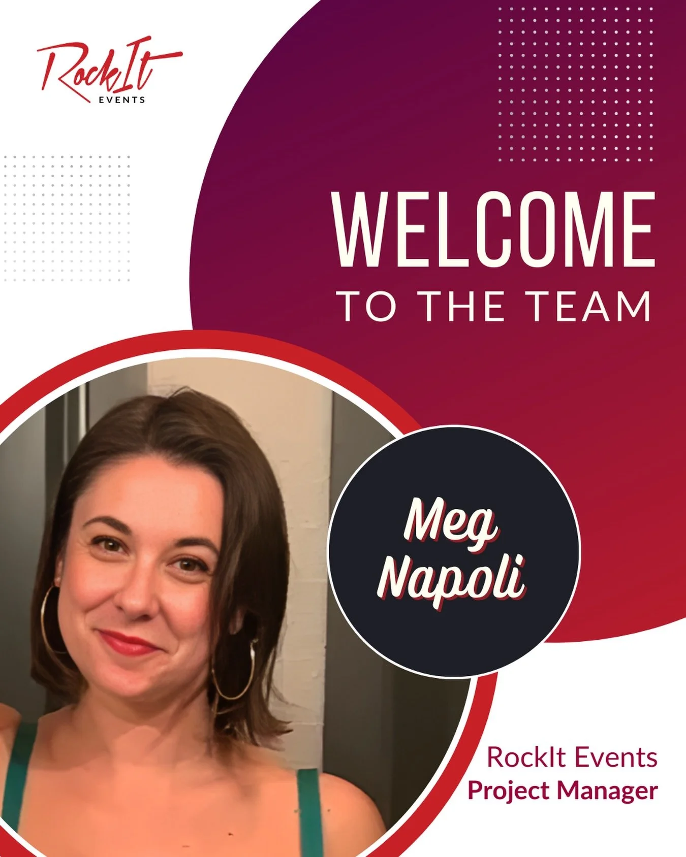 Big RockIt welcome to Meg, our newest Project Manager! She&rsquo;s already proving herself to be a total powerhouse, supporting our clients and keeping our projects moving with clarity and heart. This team just got even stronger 💪✨

#RockItEvents #P