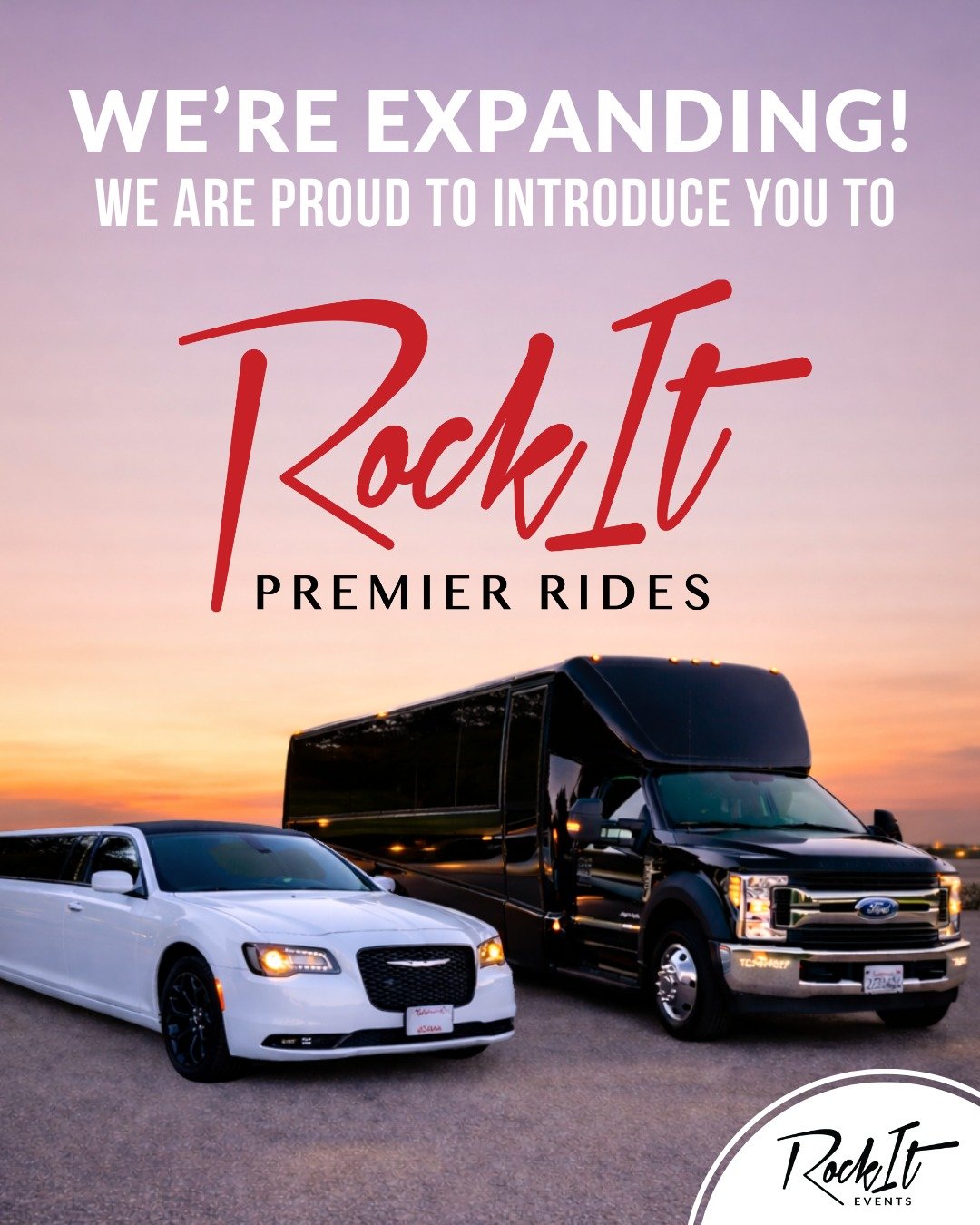 We&rsquo;re Expanding!

RockIt Events is proud to introduce RockIt Premier Rides &mdash; our new executive transportation division designed to deliver the same elevated experience our clients expect from RockIt Events.

As our corporate partnerships 