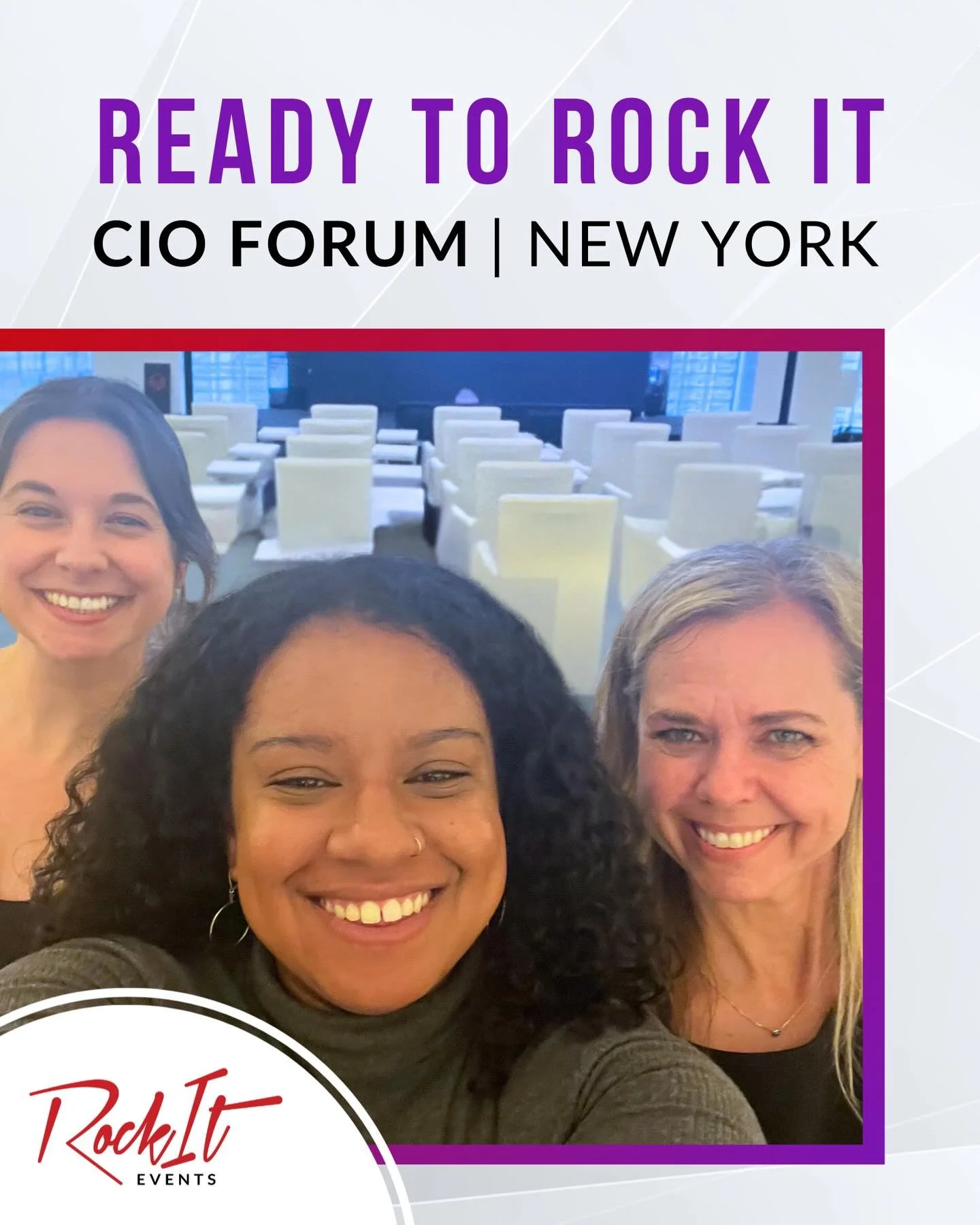 The RockIt team is onsite in New York supporting our amazing clients at their 2026 CIO Forum.

Stay tuned next week for all the event magic. ✨

#RockItEvents #PlanItRockItRepeat #EventPros #EventManager #NY