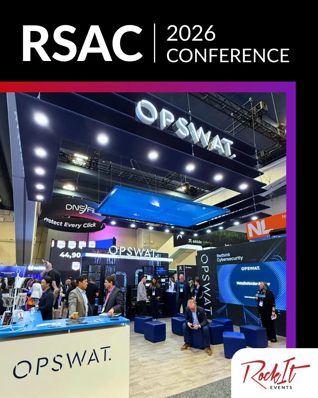 The energy at RSAC 2026 is unmatched! ⚡️ 

We had the absolute best time in San Francisco last week supporting the incredible MC2 team as brand ambassadors. There&rsquo;s nothing quite like the buzz of a live event to remind us why we love what we do