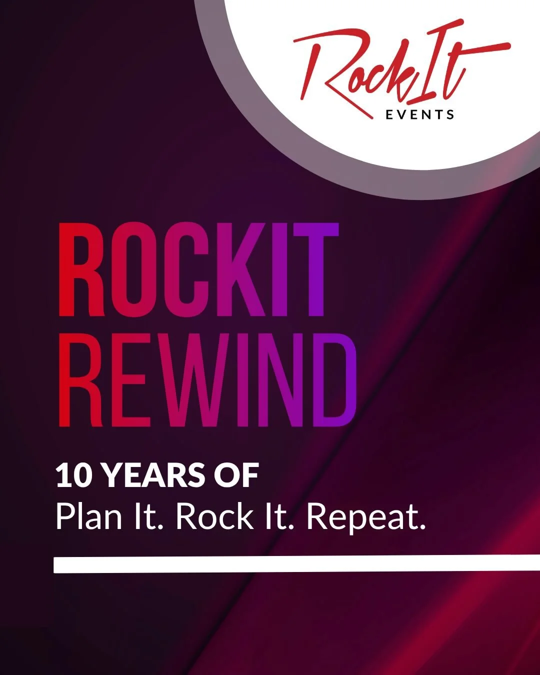 A decade ago, RockIt Events launched with one simple goal: create events people would never forget. Since then, we&rsquo;ve grown, evolved, and built a brand rooted in creativity, hustle, and unforgettable moments.

Before we dive into our 10-week co