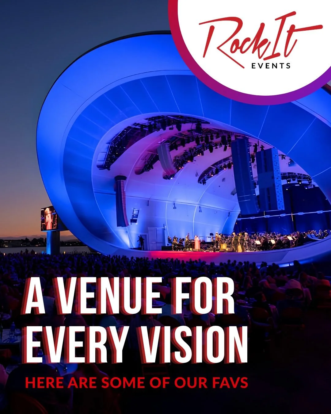 Behind every great event is a venue that just works. ✨ Over the years we&rsquo;ve built a roster of incredible spaces. Some ended up being a perfect match for our client&rsquo;s needs, some we keep tucked away for the right moment. Local, national, i