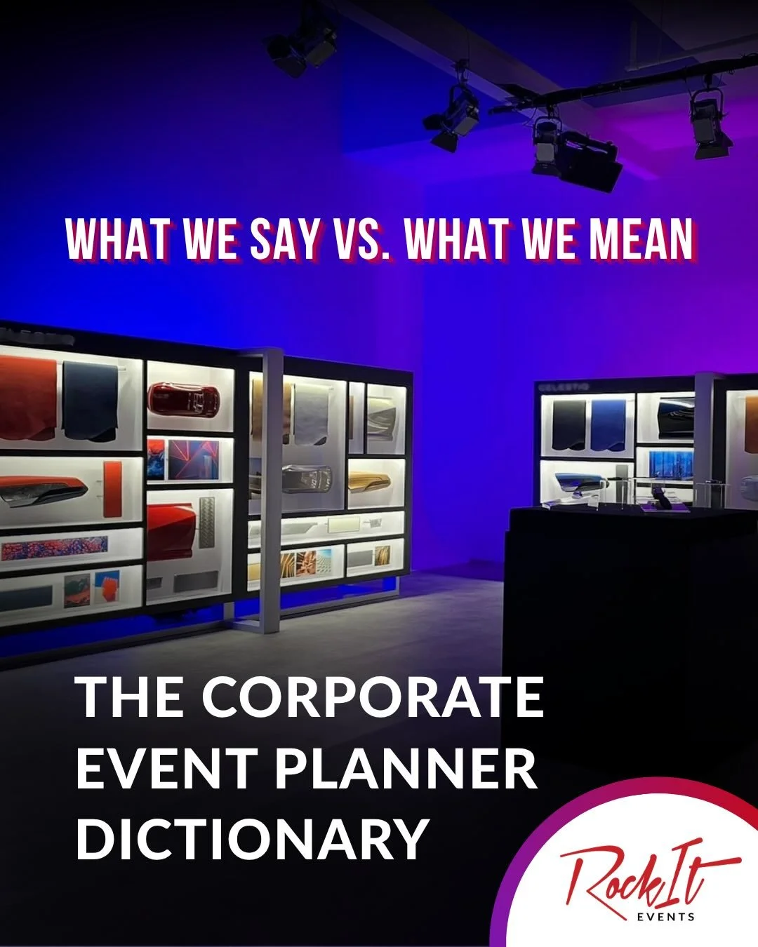 We speak fluent corporate event planner. Take a look to learn the language, because every great event starts with a team that already has it handled.