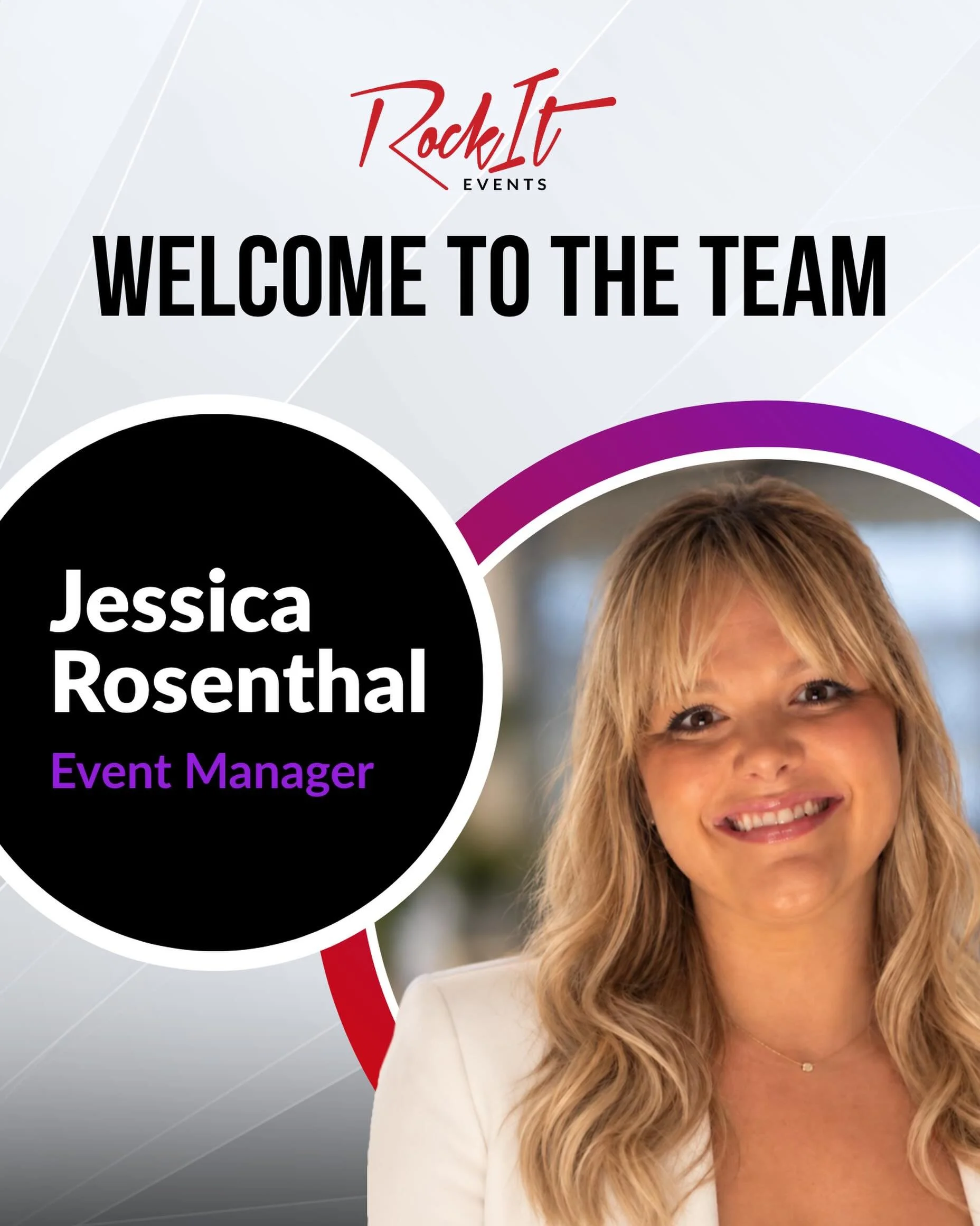 A big welcome to Jessica! 🎉

Jessica joins RockIt Events as an Event Manager and is already putting her expertise to work as Senior Project Manager for our upcoming events. 

With a background in large-scale corporate events, she brings experience i