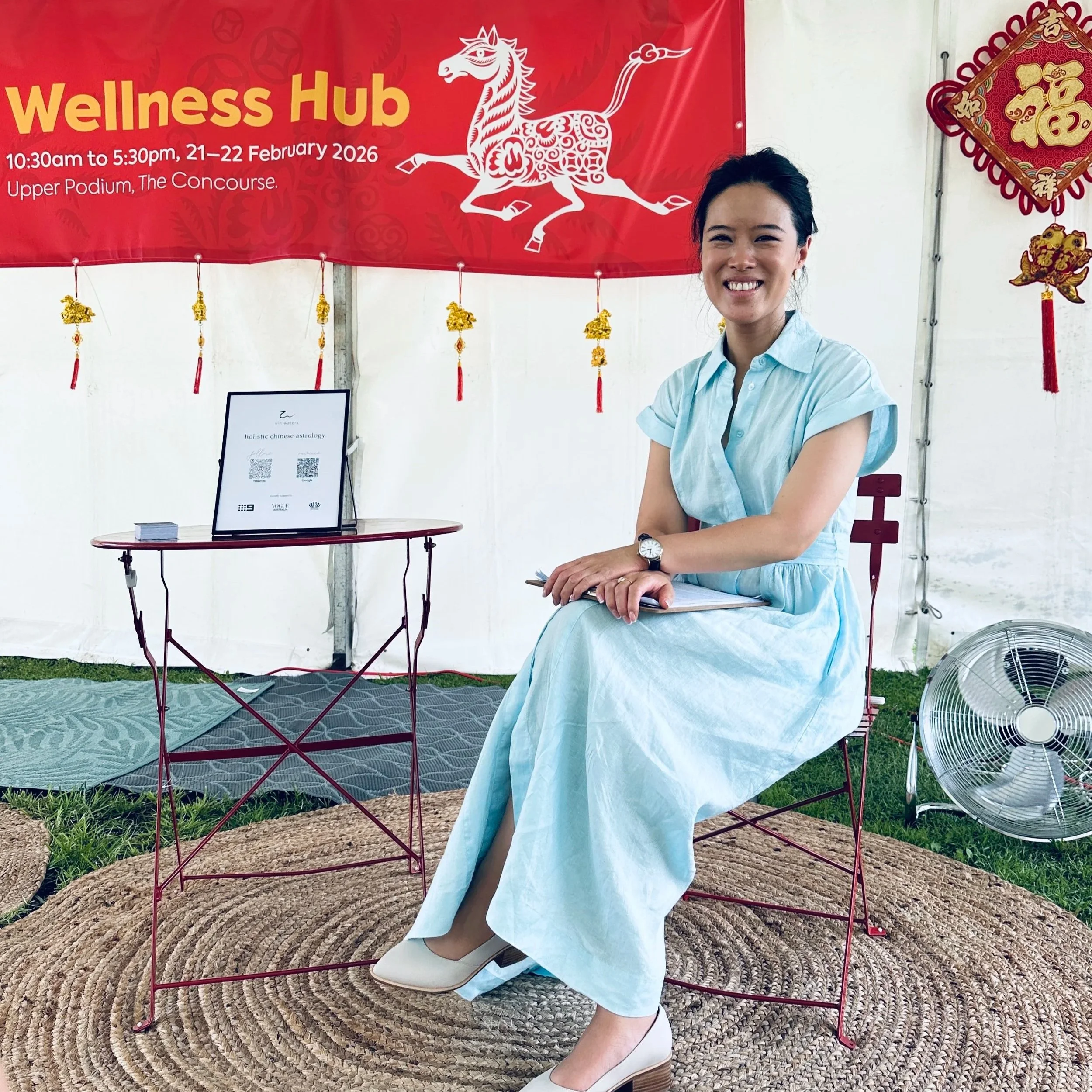 Chinese astrology speaking event with Lydia Lee