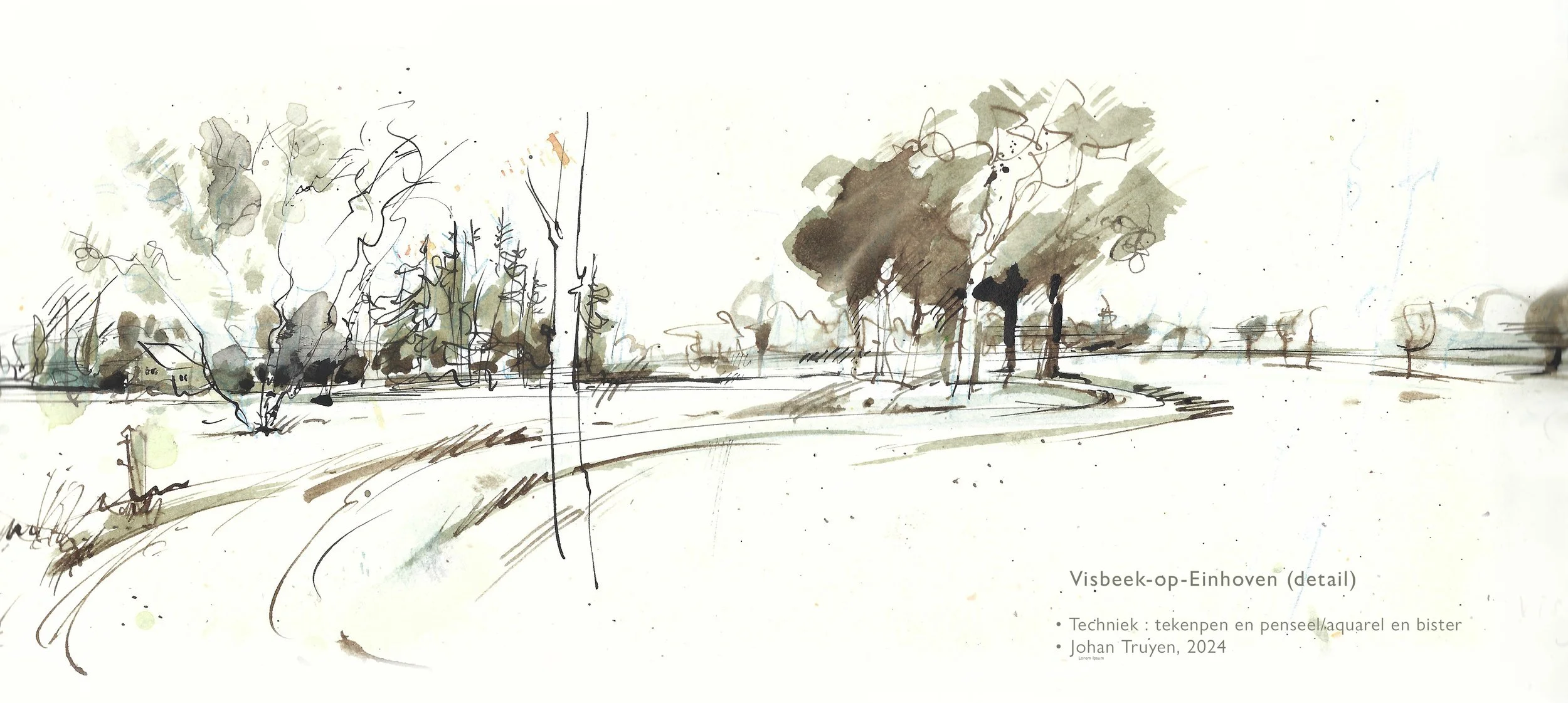 LANDSCHAP Visbeek-op-Einhoven door Johan Truyen